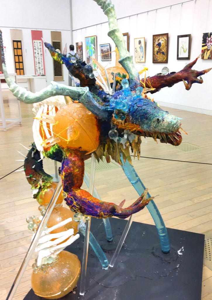 「心に棲む怪獣」第26回高校生国際美術展 奈良県知事賞