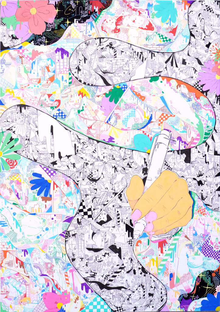 「僕たち、私たち。」第15回大阪成蹊全国アート＆デザインコンペティション 大阪成蹊芸術優秀賞（銀賞）